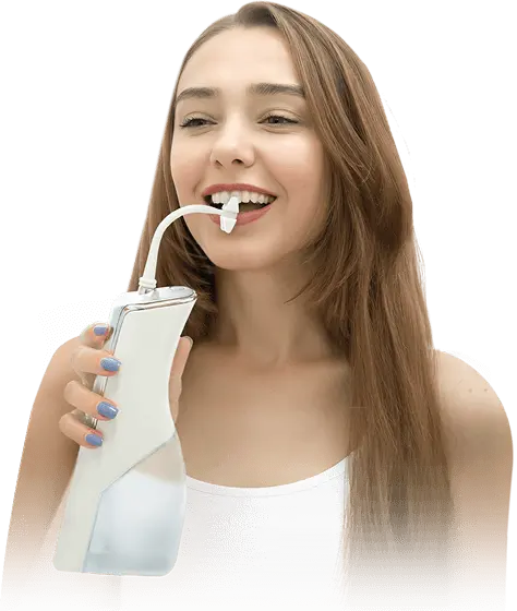 Miracle Smile water flosser for daily oral care